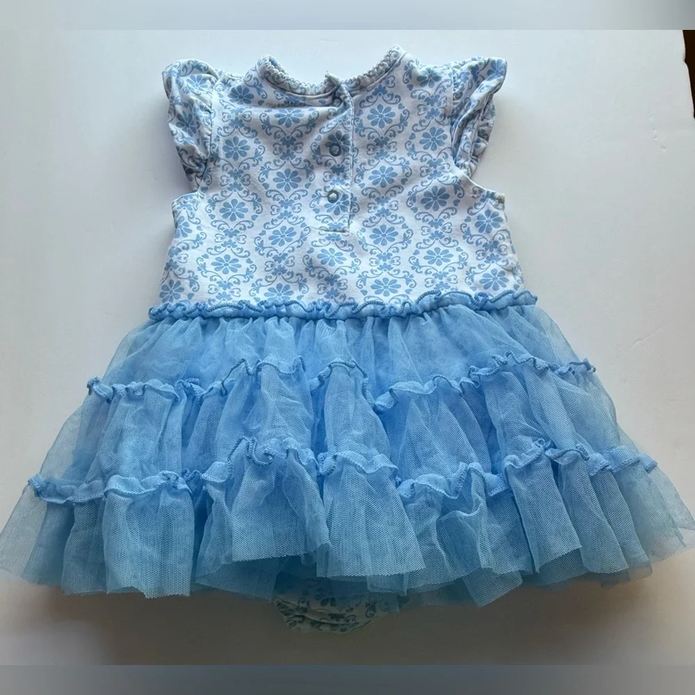 Little Me Infant Girl 9M One Piece Outfit With Attached Tutu